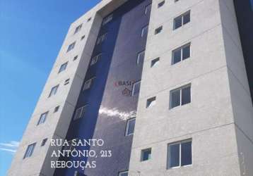 Apartamento com 2 quartos à venda na rua santo antônio, 213, rebouças, curitiba, 66 m2 por r$ 462.000