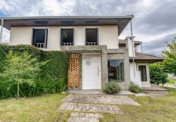 Casa em condomínio fechado com 4 quartos à venda na josé culpi, 247, santa felicidade, curitiba, 285 m2 por r$ 1.950.000