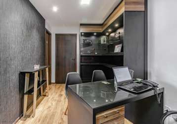 Sala comercial à venda na avenida sete de setembro, 4848, batel, curitiba, 51 m2 por r$ 299.000