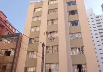 Apartamento com 1 quarto à venda na rua francisco torres, 270, centro, curitiba, 24 m2 por r$ 199.000