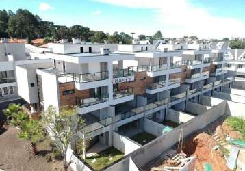 Casa em condomínio fechado com 3 quartos à venda na rua tobias de macedo júnior, 1745, santo inácio, curitiba, 240 m2 por r$ 1.650.168