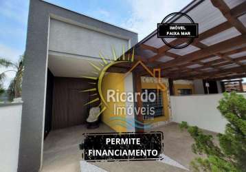 Casa com 2 quartos à venda no monções, pontal do paraná , 105 m2 por r$ 590.000