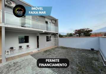 Casa com 3 quartos à venda na rua deodoro da fonseca, 1002, grajaú, pontal do paraná, 102 m2 por r$ 450.000