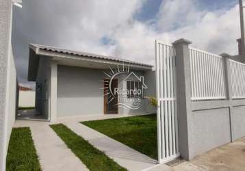 Casa com 2 quartos à venda no carmery, pontal do paraná , 60 m2 por r$ 320.000