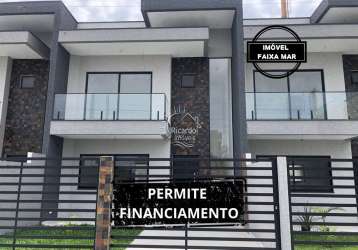 Casa com 3 quartos à venda em balneário caravelas, matinhos , 106 m2 por r$ 735.000