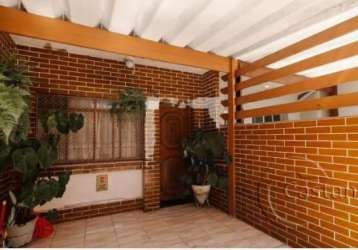 Casa com 3 quartos à venda na rua da saudade, --, tatuapé, são paulo, 75 m2 por r$ 550.000