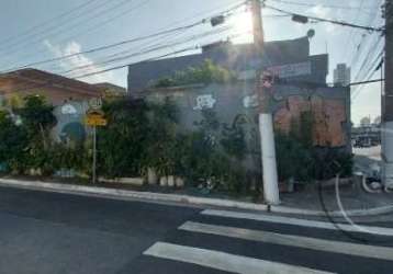 Terreno à venda na rua almirante brasil, --, mooca, são paulo, 305 m2 por r$ 2.042.500