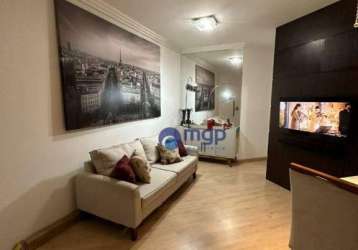 Apartamento com 2 dormitórios à venda, 50 m² - vila constança