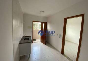 Apartamento com 1 dormitório para alugar, 25 m²  - vila guilherme