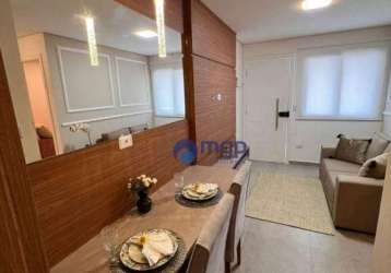 Apartamento com 2 dormitórios à venda, 42 m² - vila isolina mazzei