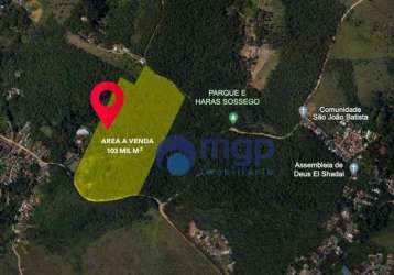 Terreno à venda em itapevi - 103.000 m² - itapevi/sp