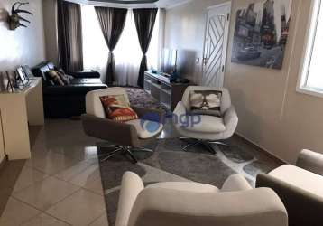 Sobrado com 3 dormitórios à venda, 240 m² por r$ 1.380.000 - vila dom pedro ii