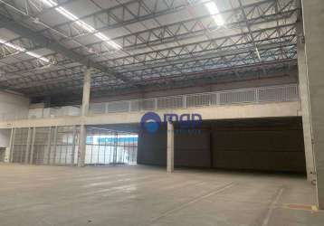 Galpão para alugar, 2360 m² por r$ 23/mês o m² - parque santa teresa - carapicuíba/sp