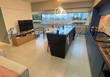 Imperdível! lindo apartamento de 2 dorms (1 suíte) com varanda gourmet a venda no macuco em santos – sp