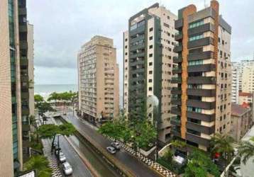 Apartamento com 2 quartos à venda na avenida almirante cochrane, 20, aparecida, santos, 119 m2 por r$ 1.350.000