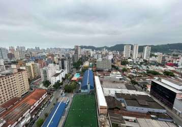 Sala comercial com 1 sala à venda na avenida senador feijó, 686, vila mathias, santos, 62 m2 por r$ 529.500