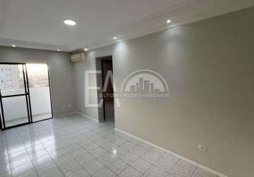 Apartamento com 2 quartos à venda na praça visconde de ouro preto, 11, estuário, santos, 89 m2 por r$ 430.000