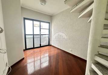 Cobertura com 1 quarto à venda na avenida doutor bernardino de campos, 5000, pompéia, santos, 149 m2 por r$ 620.000