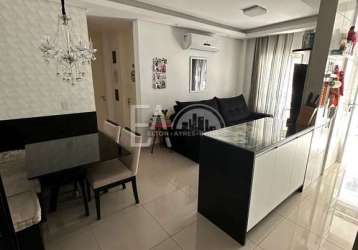 Apartamento com 2 quartos à venda na rua santos dumont, 172, estuário, santos, 68 m2 por r$ 620.000