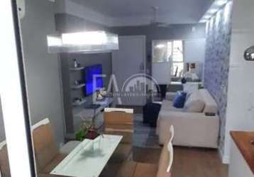 Apartamento com 2 quartos à venda na avenida doutor moura ribeiro, 126, marapé, santos, 64 m2 por r$ 640.000