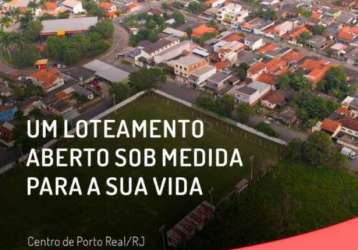 Loteamento vivacittà, lotes à venda no centro de porto real/rj