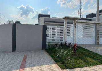 Casa com 3 quartos à venda na avenida curitiba, 1469, iguaçu, araucária por r$ 590.000