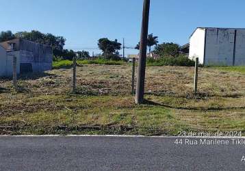 Terreno à venda na rua marilene tikler torres, s/nº, iguaçu, araucária por r$ 450.000