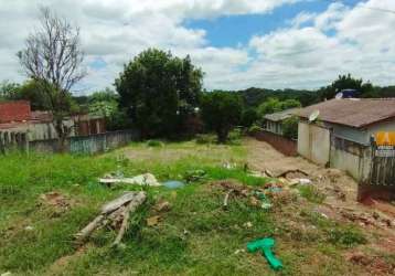 Terreno à venda na rua dos gerânios, 2435, campina da barra, araucária por r$ 175.000