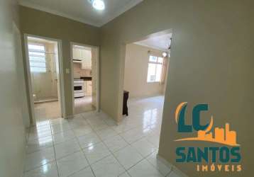 Apartamento com 1 quarto para alugar na rua nascimento, 21, embaré, santos, 52 m2 por r$ 3.000