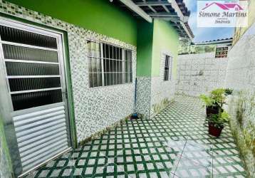 Casa com 2 dormitórios à venda, 71 m² por r$ 175.000,00 - vera cruz - mongaguá/sp