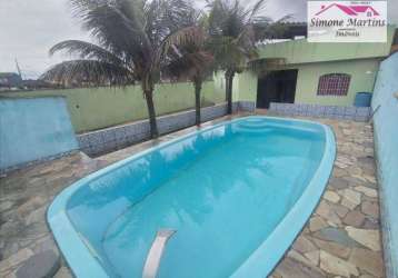 Casa com 3 dormitórios à venda, 147 m² por r$ 430.000,00 - jardim praia grande - mongaguá/sp