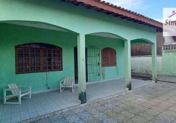 Casa com 3 dormitórios à venda, 164 m² por r$ 370.000,00 - jardim praia grande - mongaguá/sp