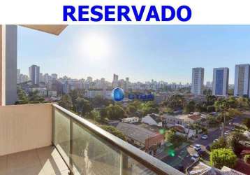 Apartamento face norte com 3 quartos à venda, 113 m² por r$ 599.900 - cristo rei - curitiba/pr