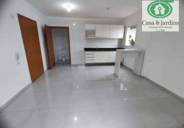 Apartamento com 1 dormitório para alugar, 26 m² por r$ 2.100,00/mês - macuco - santos/sp