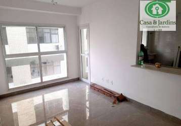 Apartamento com 2 dormitórios à venda, 82 m² - aparecida - santos/sp