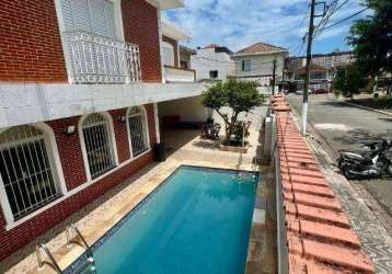 Ótima casa com piscina - 4 dormitórios (3 suítes) – à venda - vila belmiro
