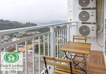 Apartamento com 2 dormitórios à venda, 54 m² por r$ 375.000,00 - morro de nova cintra - santos/sp