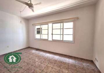 Apartamento boqueirão 1 dormitório para alugar, 85 m²  - santos/sp