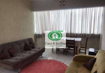 Apartamento com 2 dormitórios à venda, 121 m² por r$ 320.000,00 - loteamento joão batista julião - guarujá/sp