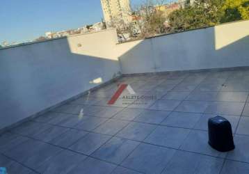 Cobertura com 3 dormitórios à venda, 140 m² por r$ 593.000,00 - vila francisco matarazzo - santo andré/sp