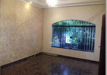 Casa com 3 dormitórios para alugar, 150 m² por r$ 4.150,00/mês - vila alpina - santo andré/sp