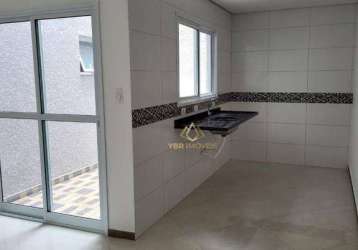 Apartamento com 2 dormitórios à venda, 60 m² por r$ 408.000 - jardim stella - santo andré/sp