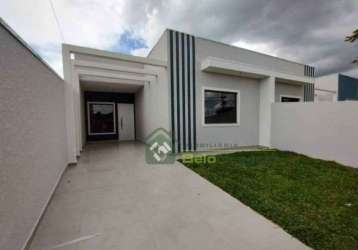 Casa 3 dormitórios - campina da barra - araucária