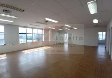 Sala comercial com 3 salas para alugar em santo amaro, são paulo , 131 m2 por r$ 5.000