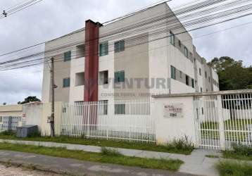 Apartamento com 2 quartos à venda na rua constante moro sobrinho, 2262, jurema, são josé dos pinhais, 44 m2 por r$ 174.000