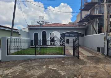 Casa terrea comercial/residencial a venda no taquaral em campinas-sp