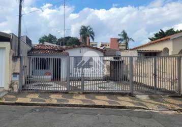 Casa à venda com 2 quartos, edícula e 4 vagas no bairro vila marieta em campinas/sp.