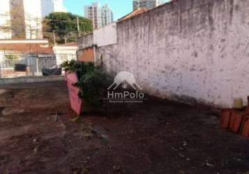 Terreno com 394 m² à venda no botafogo em campinas/sp