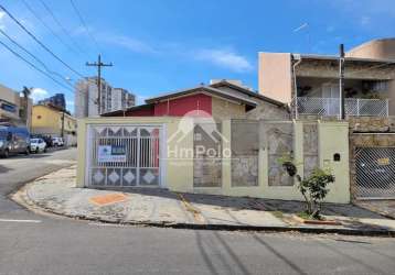 Casa para locação com 3 quartos, 1 suíte e 4 vagas no taquaral em campinas/sp