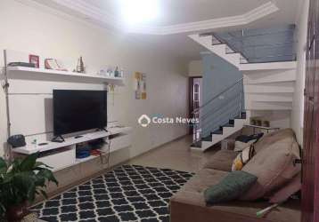 Sobrado com 3 dormitórios à venda, 141 m² por r$ 585.000,00 - loteamento residencial vista linda - são josé dos campos/sp